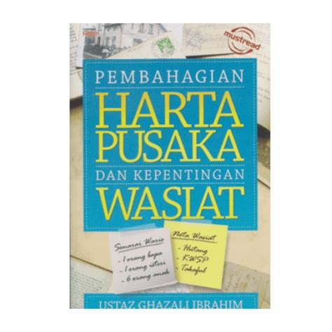 Buku Pembahagian Harta Pusaka Dan Kepentingan Wasiat Shopee Malaysia