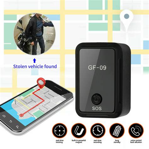 Gf09 Mini Magnetic Gps Tracker Real Time Tracking Car Locator Device 2g Gsm Gprs Ebay