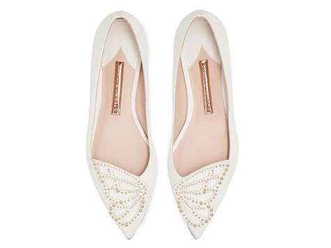 How To Wear Flat Wedding Shoes Like An A List Bride