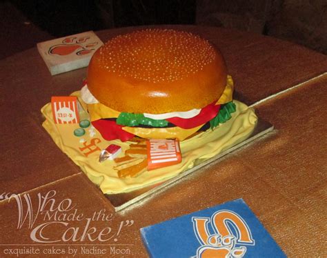 burger king birthday cake - Maisha Bertram