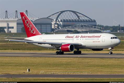 N234AX Omni Air International Boeing 767 224ER Photo By Hannes Stender