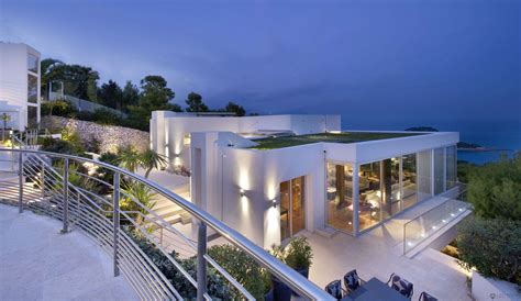 World Of Architecture Beautiful Mediterranean Modern Villa On The