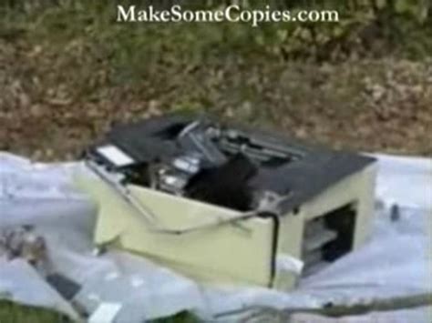 How To Fix A Broken Copier Video Dailymotion