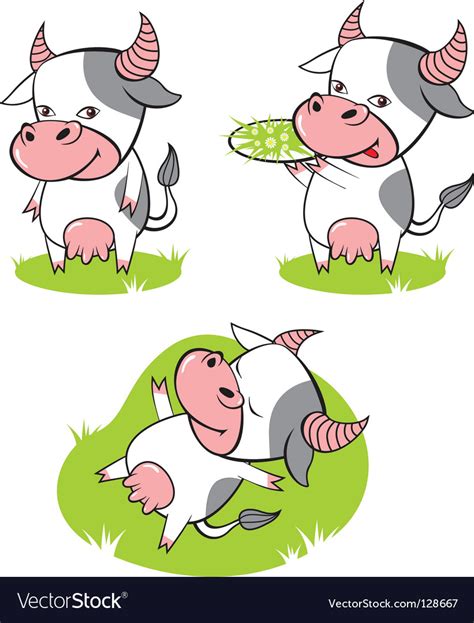 Cow Royalty Free Vector Image - VectorStock