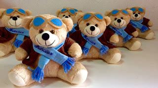 Atelier Auguri Pel Cias Personalizadas Urso Aviador