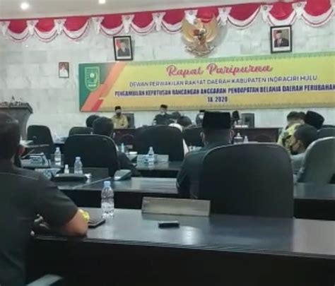 Jarang Terjadi Dprd Inhu Tolak Rapbd Perubahan Laman Riau