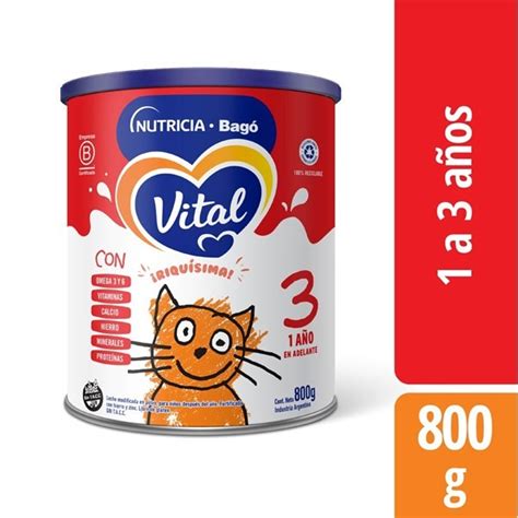 Leche Infantil Polvo Vital Meses Lata X G Vital Nutrici N