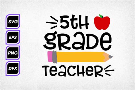 Th Grade Teacher Graphic By Tlamtha Studio Creative Fabrica