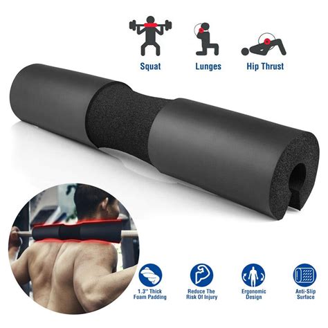 Foam Padded Barbell Bar Squat Cover Gewichtheffen Grandado