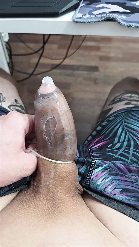 Fetish Cumming Inside A Condom Gay Twink Porn Feat Lkingsbrr XHamster