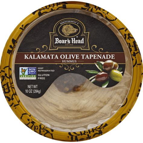 Boar S Head Hummus Kalamata Olive Tapenade Hummus Price Cutter