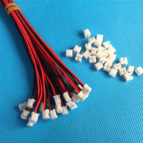 50 Sets Mini Micro JST 2 0 Ph 2 Pin Connector Plug With Wires Cables