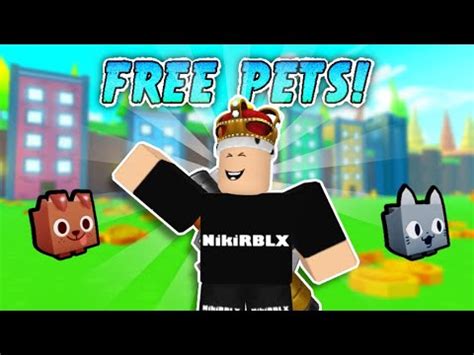 Live Giving Away Free Pets In Pet Simulator X Youtube