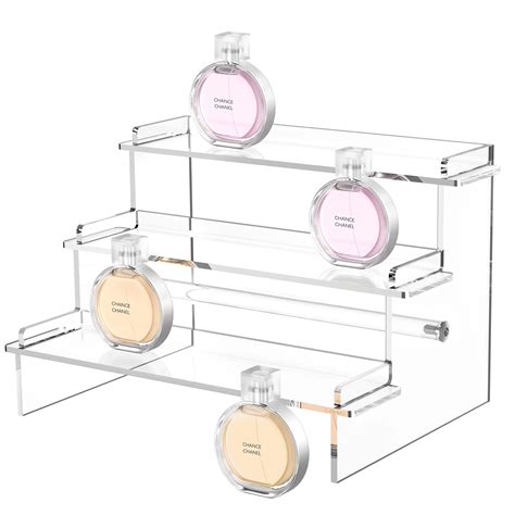 Custom Clear Display Stand Riser Tiered Display Riser Shelves Cupcake