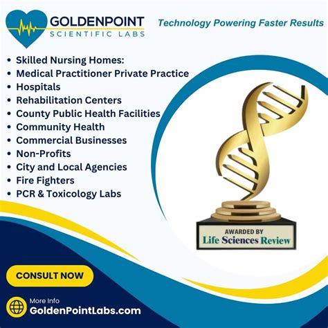 GoldenPoint Scientific Labs Healthcare Through Precision And