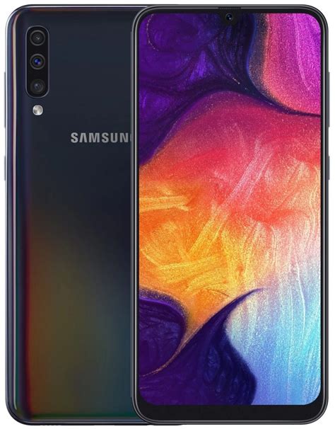 Смартфон Samsung Galaxy A50 6/128 ГБ RU, 2 SIM, черный — купить в ...