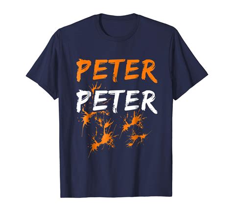 Mens Couples Halloween Costume Shirt Peter Peter Pumpkin Eater Colonhue