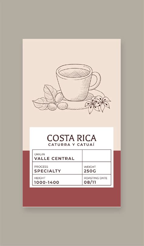 Design and download this Hand-drawn Minimalist Coffee Shop Packaging ...