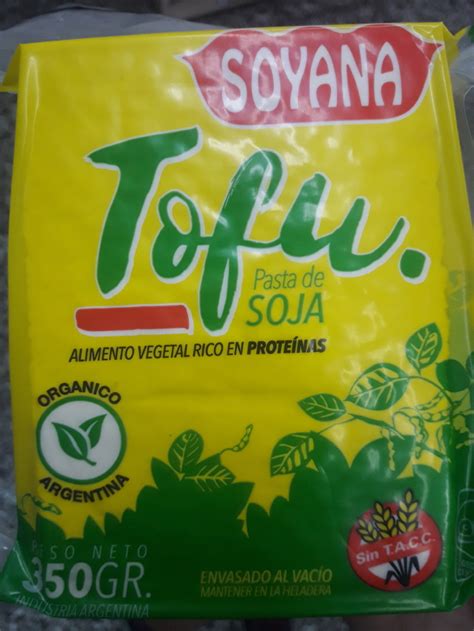 TOFU X 350 Gr DE SOJA ORGANICA SOYANA TRADICIONAL