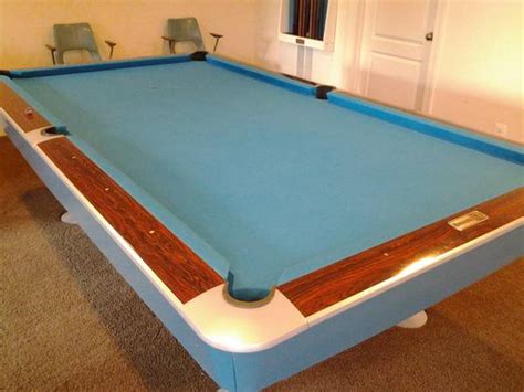 Solo Frederick Brunswick Gold Crown Pool Table Sold