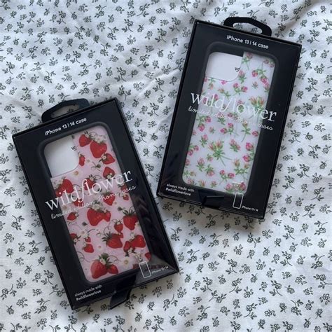 Coquette Minimalism Floral Phone Cases