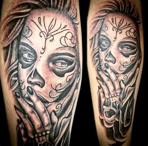 11 Female Sugar Skull Tattoo Ideas That Will Blow Your Mind