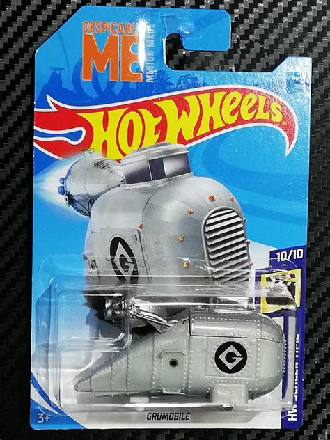Hot Wheels Grumobile Despicable Me Minion Made Rare Ebay