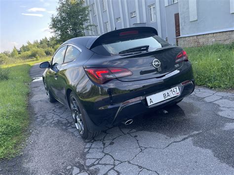 Задний бампер OPC line — Opel Astra J GTC, 1,4 л, 2012 года | кузовной ...