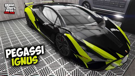 Pegassi Ignus Lamborghini Si N Nuevo Coche Nuevo Dlc The