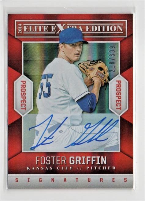 2014 Panini Elite Extra Edition Prospects Auto 399 Foster Griffin 28