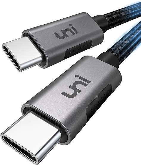 uni Cable USB C vers USB C 3M 100W Charge Ultra Rapide Câble Type C