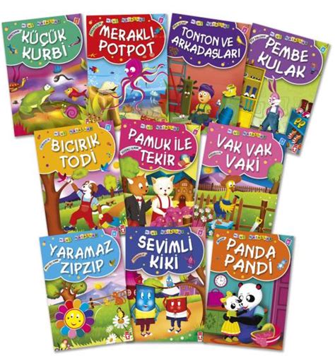 Mini Masallar 1 Set 10 Kitap Timaş Yayınları