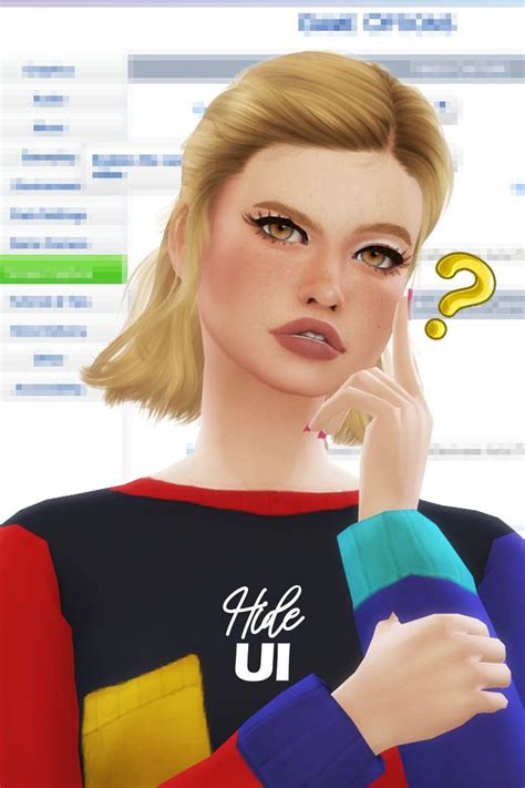 Tips to Hide UI for Better Screenshots in The Sims 4