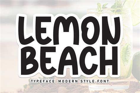 Lemon Beach Regular Premium Font