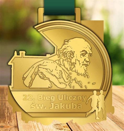 Wyjątkowy medal na 22 Bieg Uliczny św Jakuba Jarmark św Jakuba