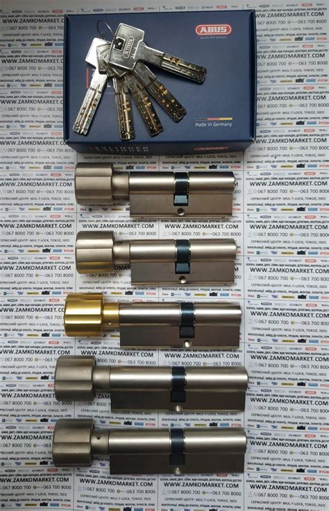 Циліндр ABUS M12R (X12R) ключ-тумблер : ЗамкоМаркет