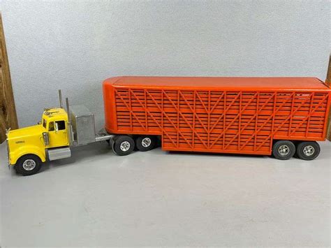 Allen Toy Co. Custom Kenworth Truck and Custom Livestock trailer ...