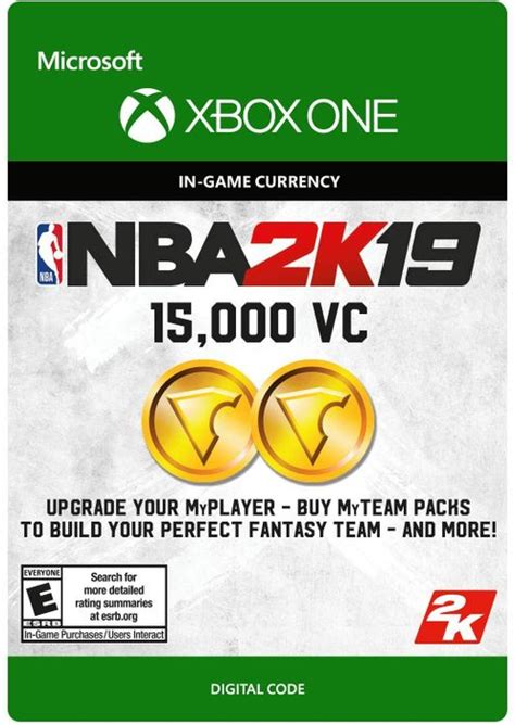 Nba 2k19 15000 Vc Xbox One Cdkeys