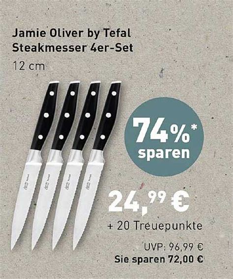 Jamie Oliver By Tefal Steakmesser Er Set Angebot Bei Citti Markt