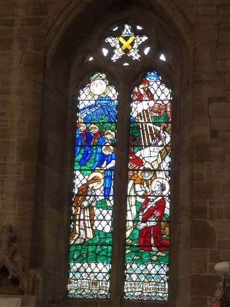 Lost In The Past St Laurence Ludlow Cathedral Of The Marches Stainedglass