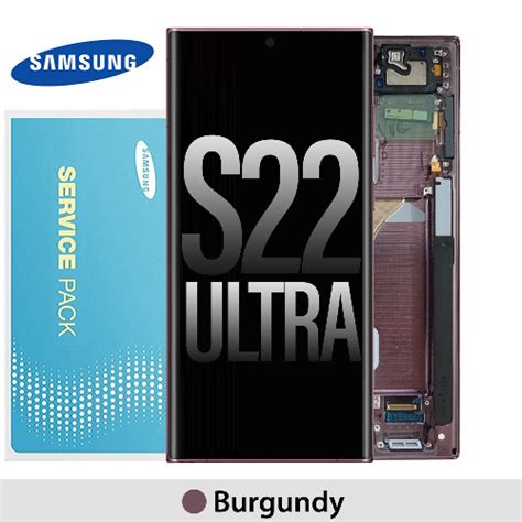 Samsung Galaxy S22 Ultra S908 OLED Display Screen Service Pack