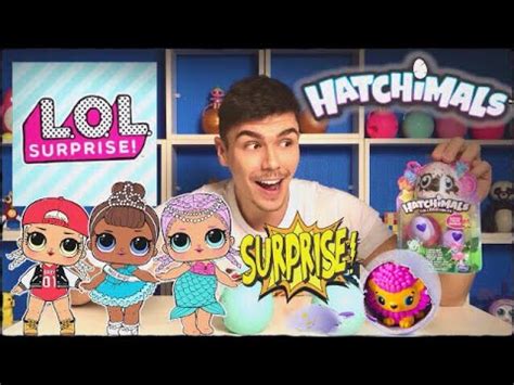 ABRINDO 2 BONECAS LOL SURPRESA E HATCHIMALS COLLEGGTIBLES HOJE É DIA DE