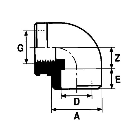 Myvink Vinkair Gimv Adaptor Elbow F Single Walled Pn D