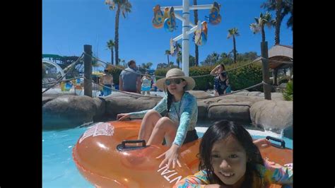 Lazy River Water Wave Six Flags Hurricane Harbor Concordca Youtube