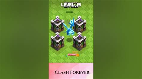 All Level Archer Tower Vs Max Electro Dragon In Clash Of Clans