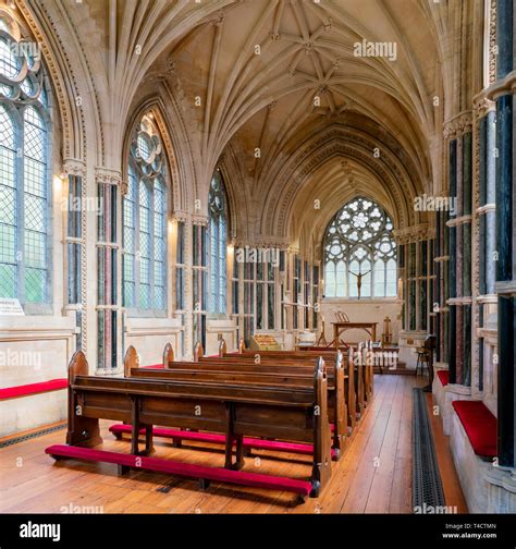 Ireland Oct 27 Beautiful Interior View Of Kylemores Neo Gothic