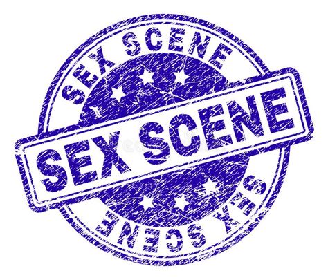 Scratched Textured Sex Scene Stamp Seal Stock Vector Illustration Of Reproduction Adult