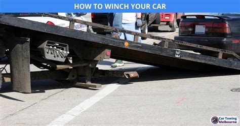 HOW TO WINCH YOUR CAR - Car Towing Melbourne