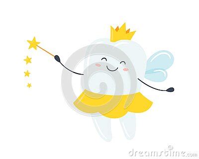 Cute Tooth Fairy Stock Illustrations Cute Tooth Fairy Stock