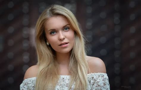 Обои girl Model long hair photo blue eyes lips face blonde на телефон и рабочий стол